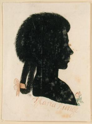 Maria Elisabeth Runge (b.1763), 1789 (Indian ink on paper) from Phillip Otto Runge