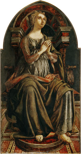 Hope, from a series of panels depicting the Virtues designed for the Council Chamber of the Merchant from Piero del Pollaiuolo