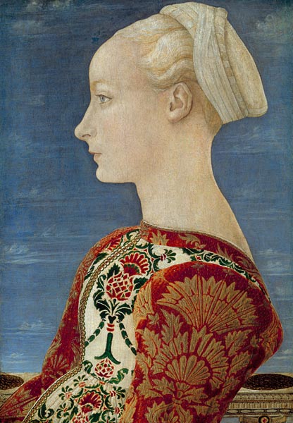 Profilbildnis einer jungen Frau from Piero del Pollaiuolo