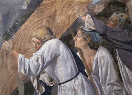 The Legend of the True Cross, the Carrying of the Cross from Piero della Francesca