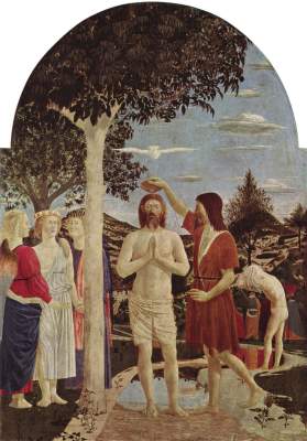 Baptize Christi from Piero della Francesca