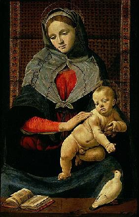 Madonna and Child with a Dove