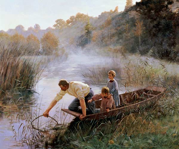 The Fisherman''s Family from Pierre Andre Brouillet