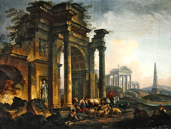Triumphal Arch from Pierre Antoine Demachy