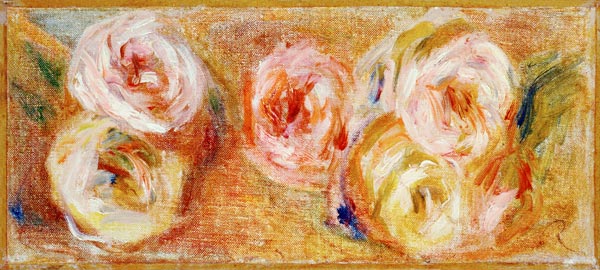 Strewn Roses, c.1915 from Pierre-Auguste Renoir