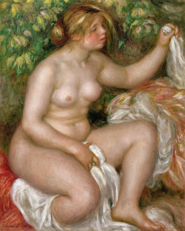 Renoir / Apres le bain / 1910 from Pierre-Auguste Renoir
