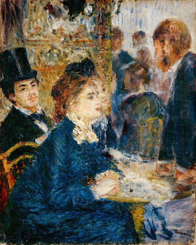 At the Cafe from Pierre-Auguste Renoir
