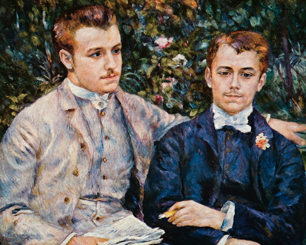 Charles und George Durand-Ruel from Pierre-Auguste Renoir