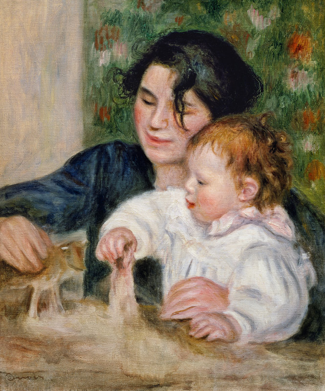 Gabrielle and Jean from Pierre-Auguste Renoir