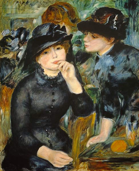 Girls in Black from Pierre-Auguste Renoir