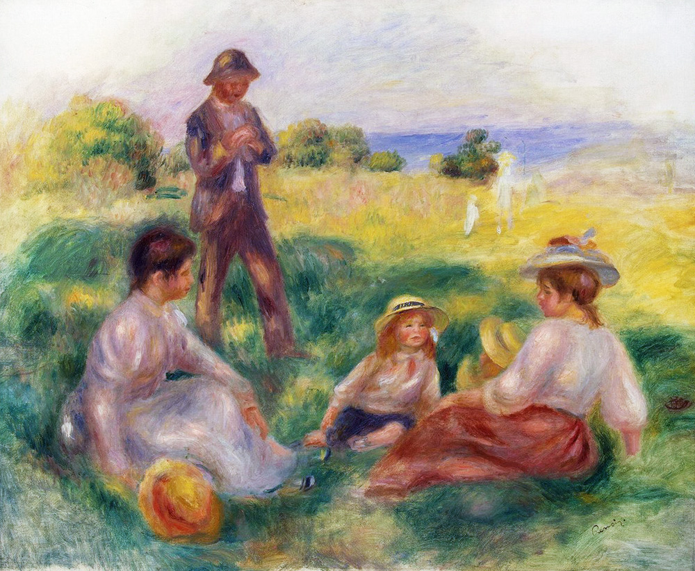 Party in the Country at Berneval from Pierre-Auguste Renoir