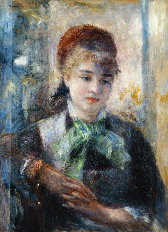 Portrait of Nini Lopez from Pierre-Auguste Renoir