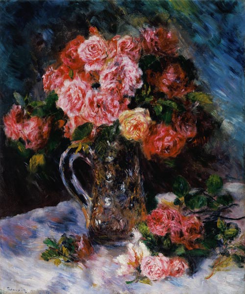 Roses from Pierre-Auguste Renoir