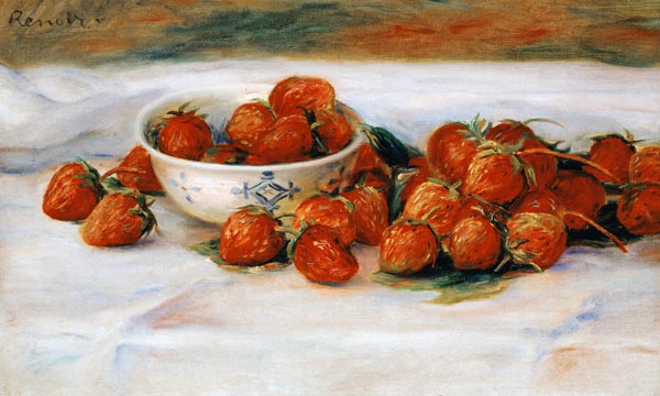 Strawberries from Pierre-Auguste Renoir