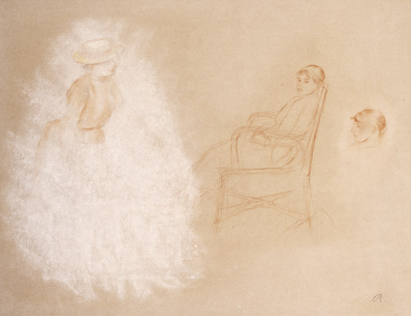 Studies of Women from Pierre-Auguste Renoir