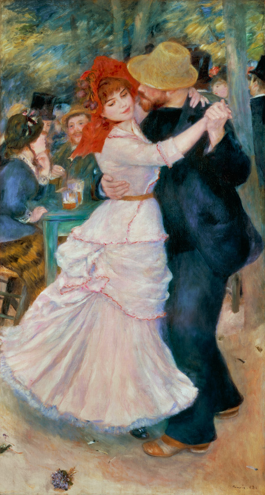Dance at Bougival from Pierre-Auguste Renoir