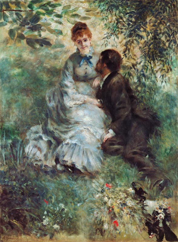 The Lovers from Pierre-Auguste Renoir