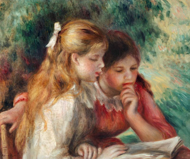 The Reading from Pierre-Auguste Renoir