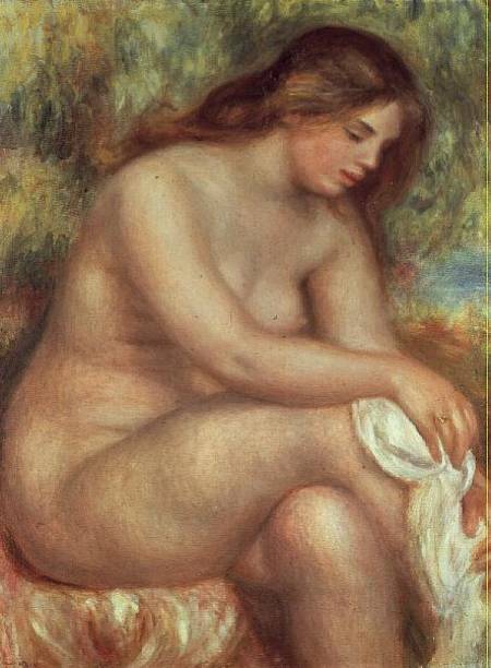 Bather Drying Herself from Pierre-Auguste Renoir