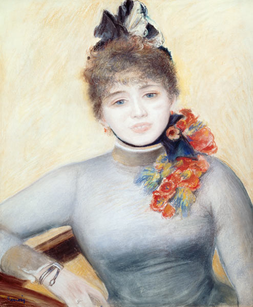Portrait the Caroline Remy (Severine) from Pierre-Auguste Renoir