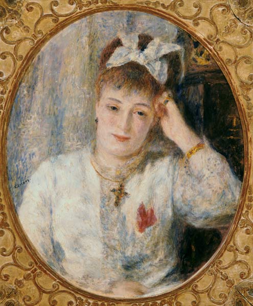 Portrait the Marie Murer from Pierre-Auguste Renoir