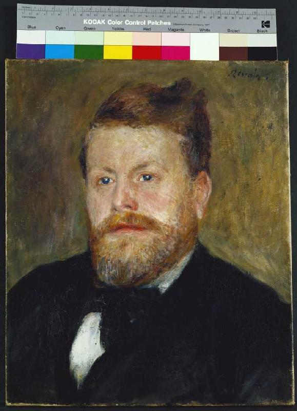 Portrait Jacques-Eugene Spuller from Pierre-Auguste Renoir