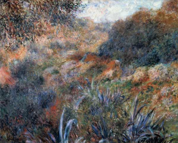 Algerian Landscape: The Ravine de la Femme Savage from Pierre-Auguste Renoir