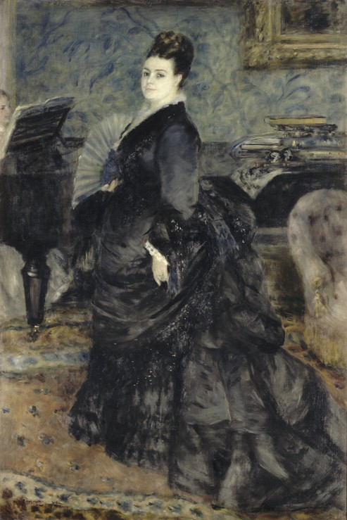 Portrait of a Woman, called of Mme Georges Hartmann from Pierre-Auguste Renoir