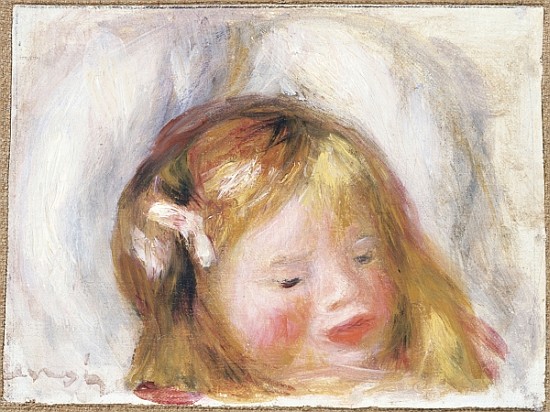 Head of Coco from Pierre-Auguste Renoir