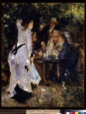 In the Garden (Au Jardin du Moulin de la Galette)