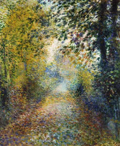 In the Woods from Pierre-Auguste Renoir