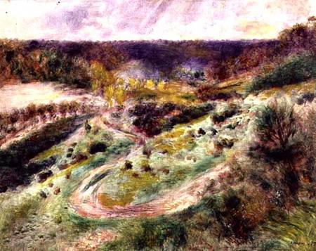 Landscape at Wargemont from Pierre-Auguste Renoir