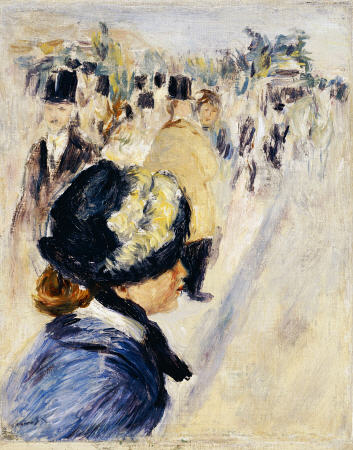 La Place Clichy from Pierre-Auguste Renoir