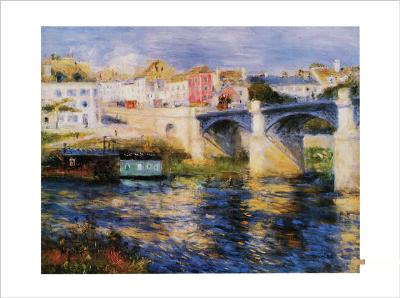 Le pont a Chatu  - (REN-702) from Pierre-Auguste Renoir