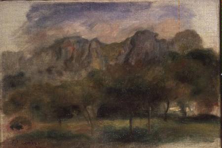 Les Alpilles from Pierre-Auguste Renoir