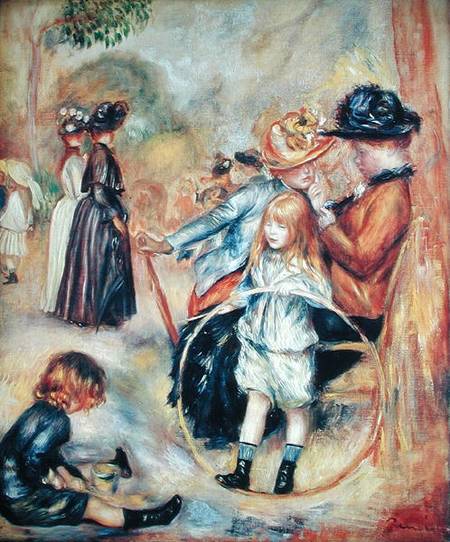In the Luxembourg Gardens from Pierre-Auguste Renoir
