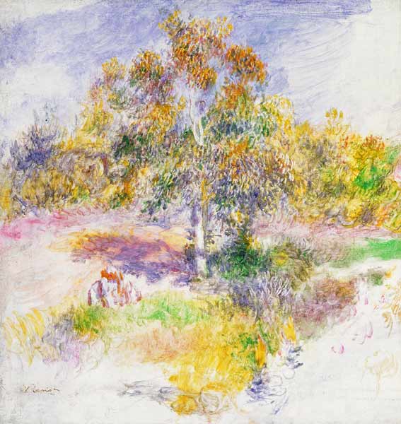The Clearing from Pierre-Auguste Renoir