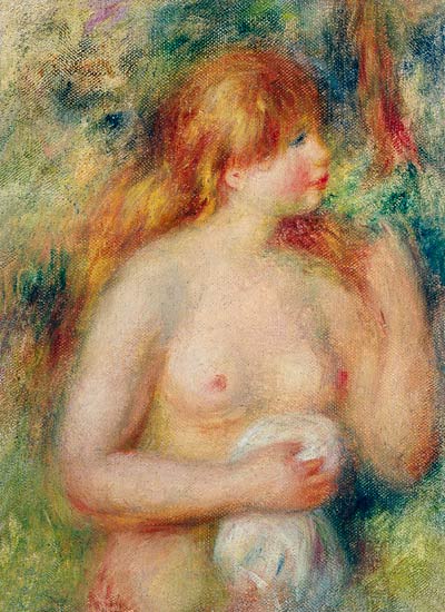Nude Girl from Pierre-Auguste Renoir