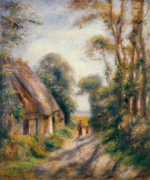 The Outskirts of Berneval from Pierre-Auguste Renoir