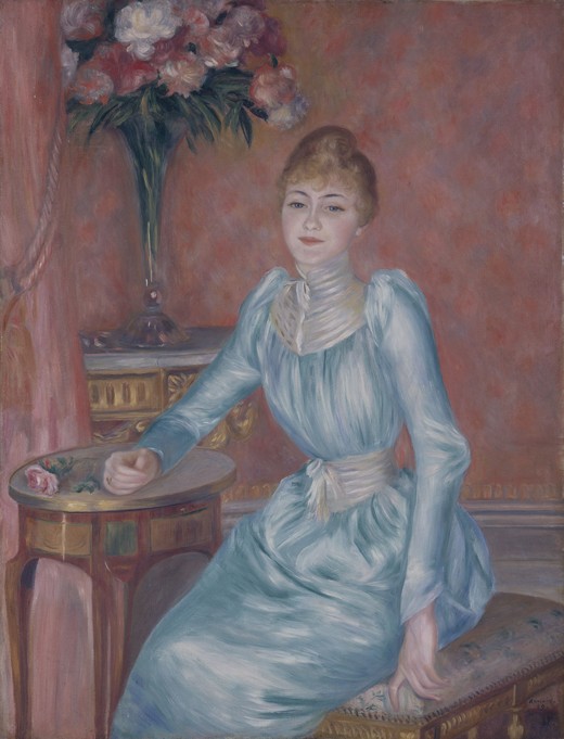 Portrait of Madame de Bonnières (Henriette Arnaud-Gentil, Gräfin de Bonnières) from Pierre-Auguste Renoir