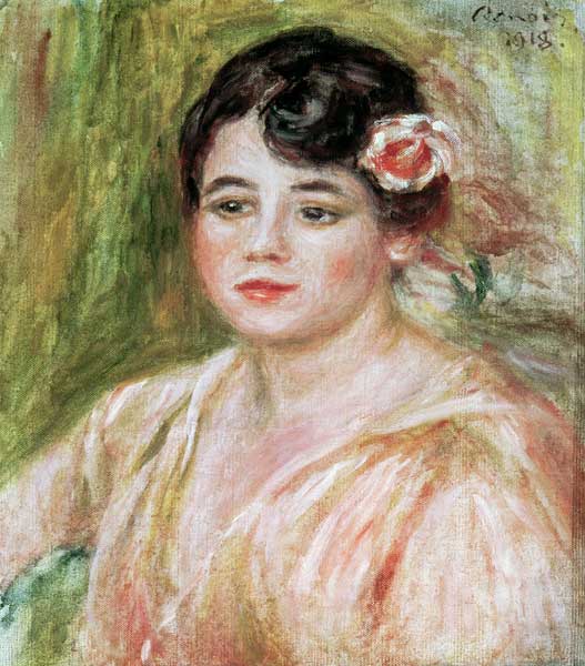 Portrait of Adele Besson from Pierre-Auguste Renoir