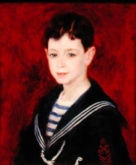 Portrait of Fernald Halphen (1872-1917) from Pierre-Auguste Renoir