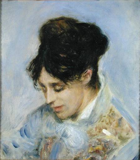 Portrait of Madame Claude Monet from Pierre-Auguste Renoir