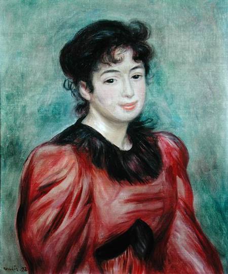 Portrait of Mademoiselle Victorine de Bellio (1863-1957) from Pierre-Auguste Renoir