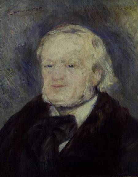 Portrait of Richard Wagner (1813-83) from Pierre-Auguste Renoir