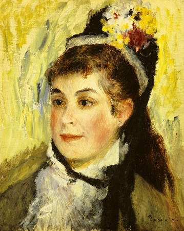Portrait De Madame Edmond Renoir from Pierre-Auguste Renoir
