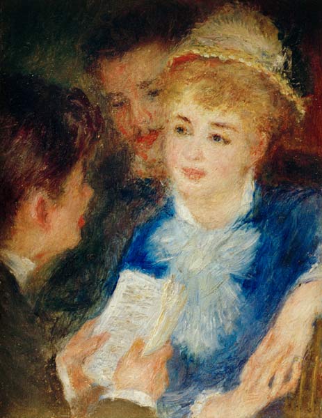 Reading the Role from Pierre-Auguste Renoir