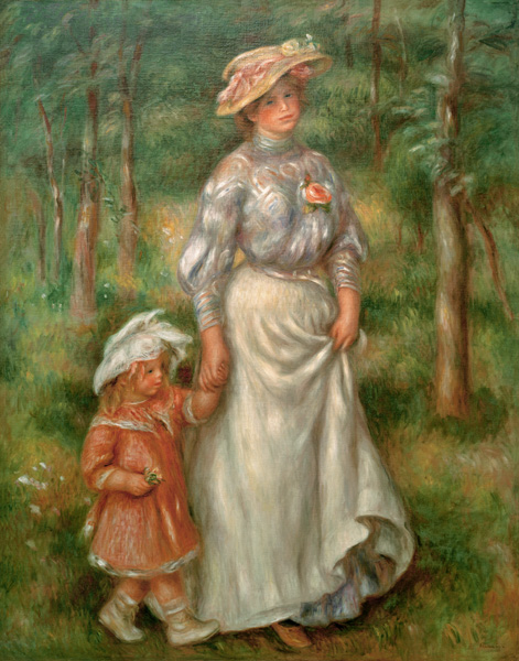 Renoir / La promenade / c.1906 from Pierre-Auguste Renoir