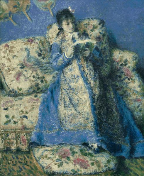 Renoir / Madame Monet reading / 1872 from Pierre-Auguste Renoir
