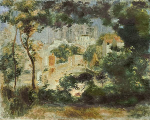 Renoir / Sacre Coeur, Paris / c.1896 from Pierre-Auguste Renoir